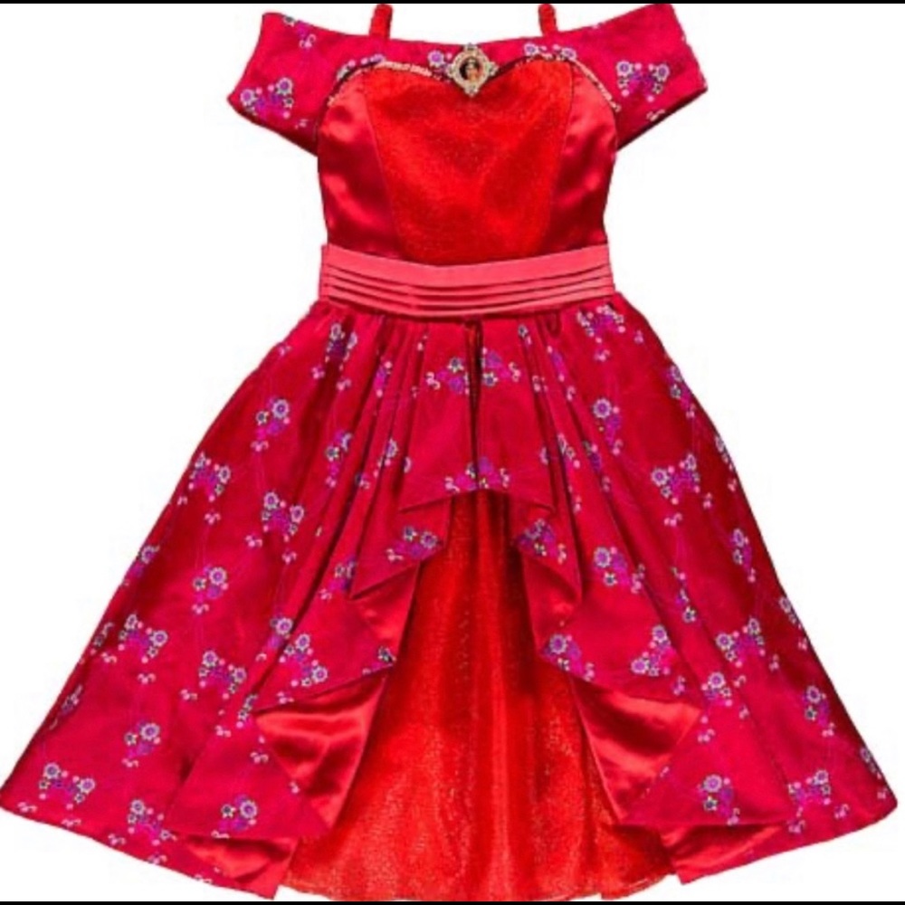 Disney Girls Costume-Elena Princess Dress Size M